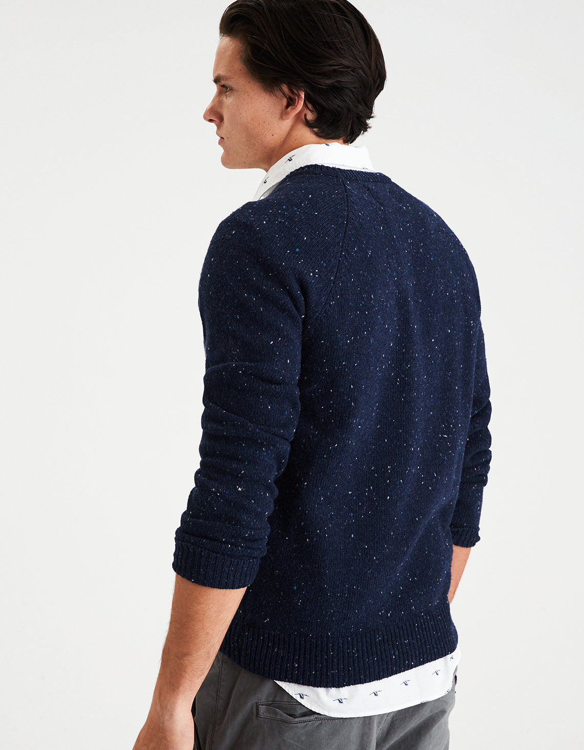 M-Donegal Crew Neck Sweater
