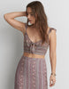 W-Reflection Knit Dress in Khaki